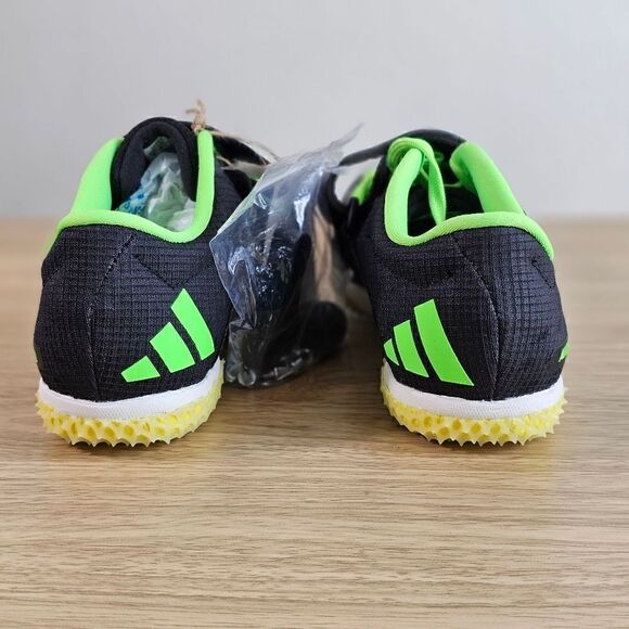 Adidas Adizero HJ High Jump Track & Field Shoe Spikes Men's 5 Black Green GY8397 - Picture 5 of 15